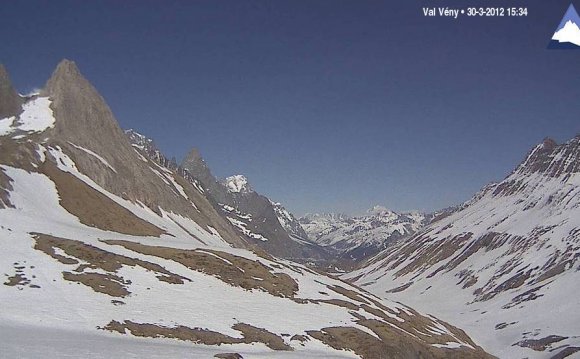 Mount-Blanc Live webcam